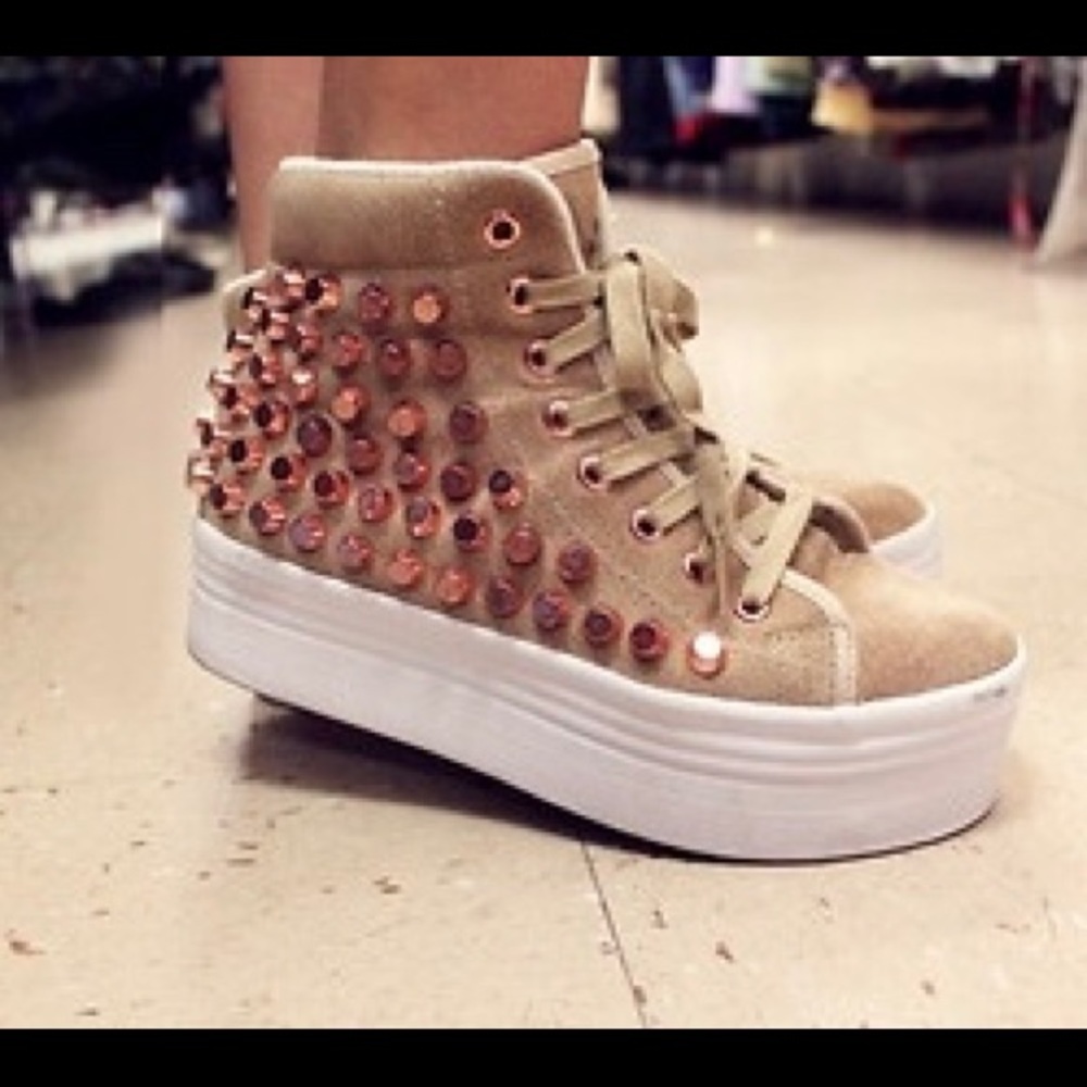 Jeffrey Campbell Play! Homg stud platform sneakers